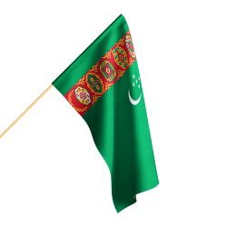 Flaga Turkmenistanu 60x90 cm Flaga Turkmenistanu 60x90 cm