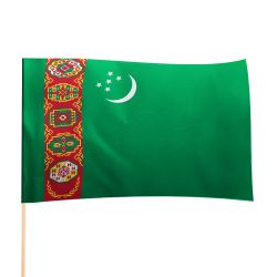 Flaga Turkmenistanu 60x90 cm