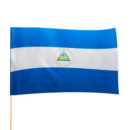 Flaga Nicaragui różne wymiary