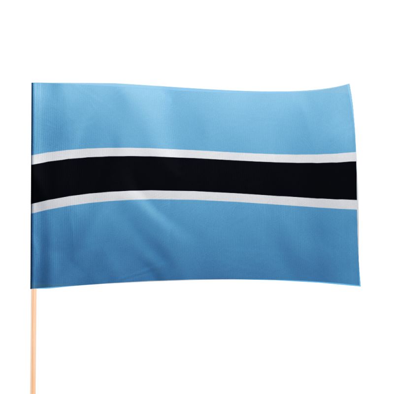 Flaga Botswany różne wymiary