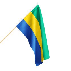 Flaga Gabonu różne wymiary Flaga Gabonu różne wymiary