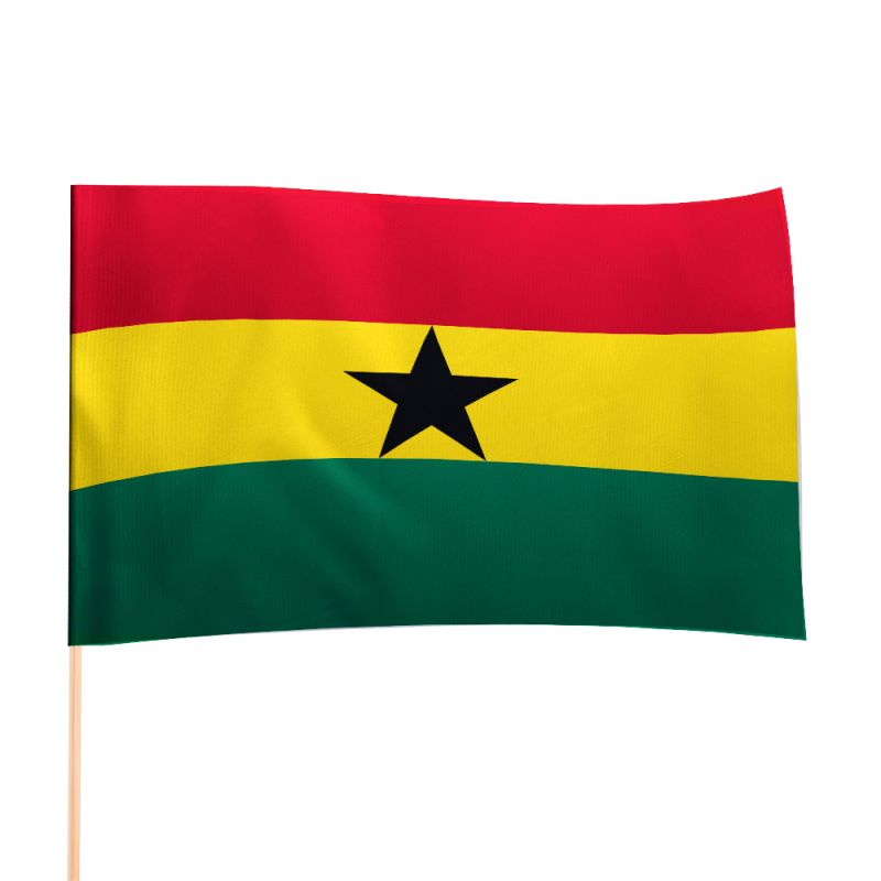 Flaga Ghany różne wymiary