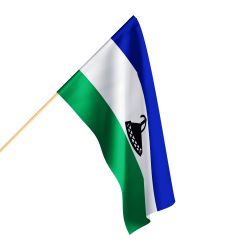 Flaga Lesotho różne wymiary Flaga Lesotho różne wymiary