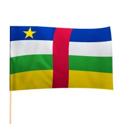 Flaga Republiki Środkowoafrykańskiej szybko