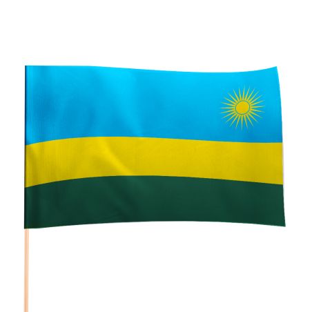 Flaga Rwandy szybko
