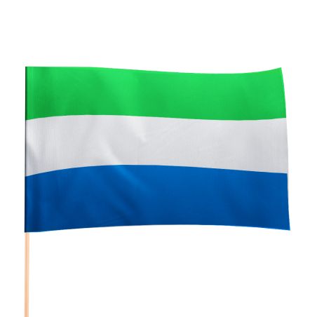Flaga Sierra Leone różne wymiary