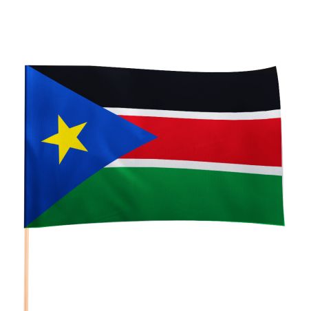 Flaga Sudanu Południowego różne wymiary