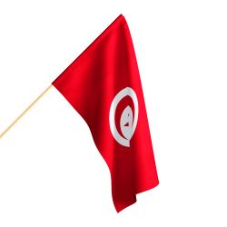 Flaga Tunezji szybko