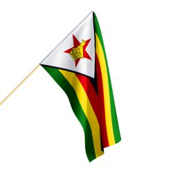 Flaga Zimbabwe różne wymiary