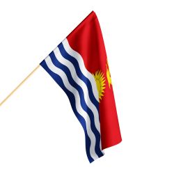 Flaga Kiribati różne wymiary
