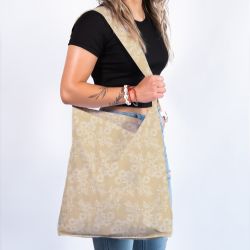 Torba materiałowa z nadrukiem - Słoneczniki