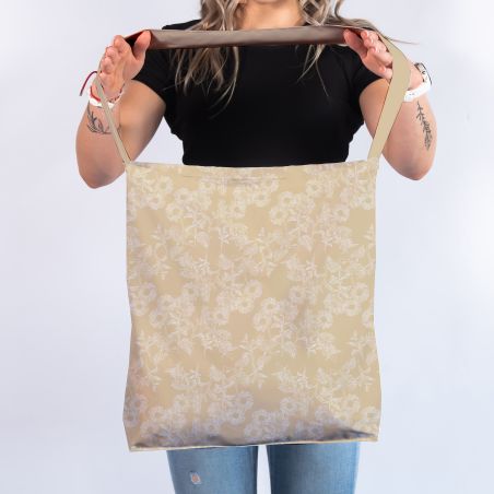 Torba materiałowa z nadrukiem - Słoneczniki