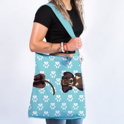 Torba z nadrukiem - Jamnik Przytulak