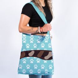 Torba z nadrukiem - Jamnik Przytulak