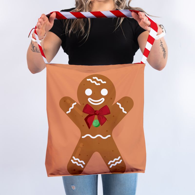 Torba materiałowa z nadrukiem - Pierniczki
