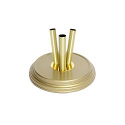 Potrójny stojak na flagi - duży, solidny