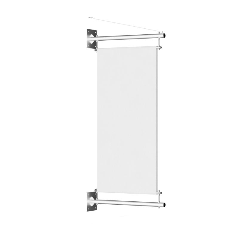 Uchwyt na flagę lu baner fasadowy ze stali nierdzewnej premium