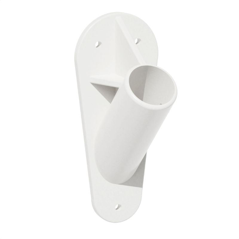 Uchwyt elewacyjny PCV do flag - łatwy montaż i wysoka wytrzymałość