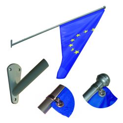 Uchwyt na flagę + maszt 150cm aluminum