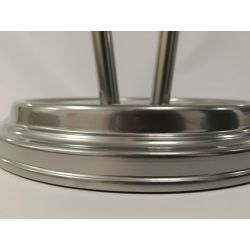 Podwójny stojak na flagi - duży, złoty