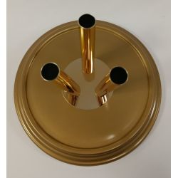 Potrójny stojak na flagi - duży, solidny