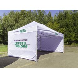 Namiot reklamowy 3x4,5m wzmocniona konstrukcja