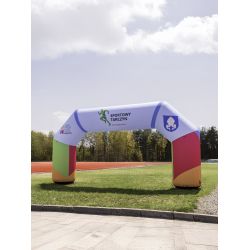 Brama reklamowa 8x4m - wentylatorowa
