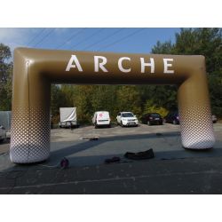 Brama reklamowa prostokątna 6x4m