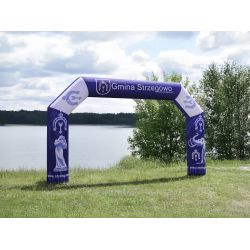 Brama reklamowa stałociśnieniowa 6x3,5m SLIM