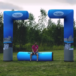 Brama reklamowa 4w1 8x4,5m