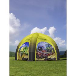 Namiot dmuchany reklamowy 4x4 FAT - rozłożenie w 2 minuty