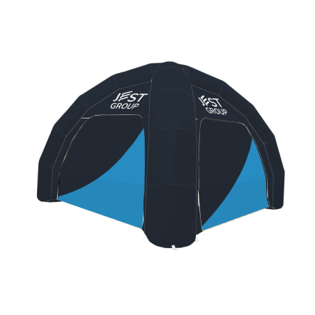 Namiot dmuchany reklamowy 5x5 FAT - rozłożenie w 2 minuty