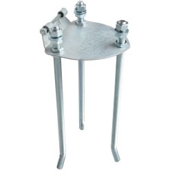 Maszt z włókna szklanego z wysięgnikiem i korbą