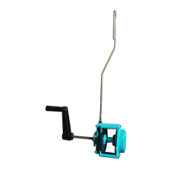 Maszt z włókna szklanego z wysięgnikiem i korbą