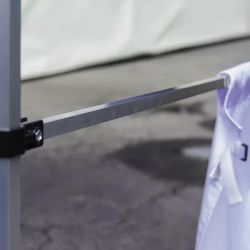 Stelaż do półboku lub lady namiotu ekspresowego