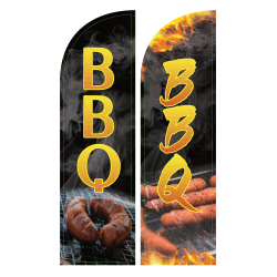 Żagiel reklamowy, flaga reklamowa "BBQ"