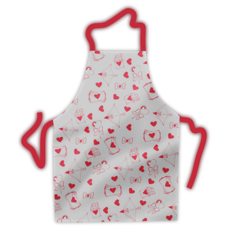 Fartuch kuchenny - list miłosny
