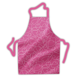 Fartuch kuchenny - pętla miłości