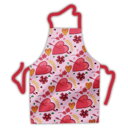 Fartuch kuchenny - strzała Amora