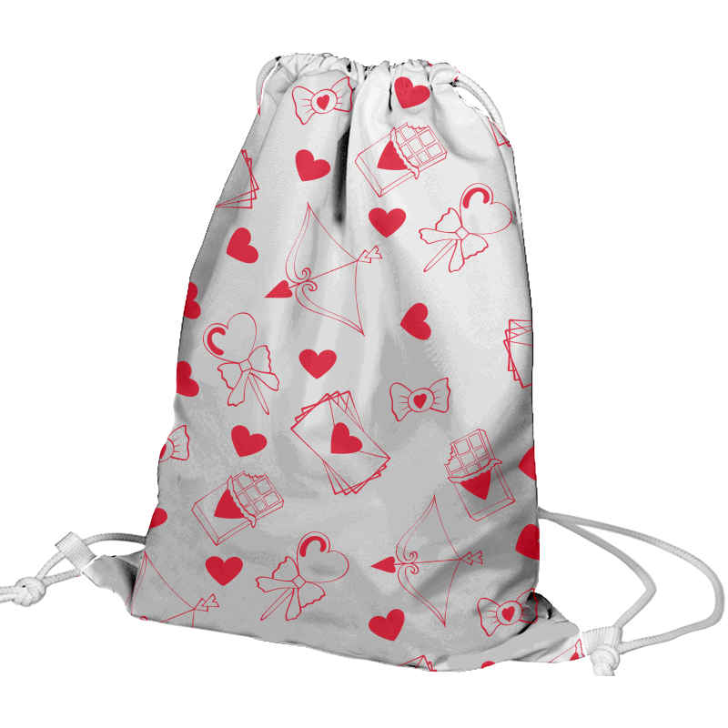 Plecak worek - list miłosny