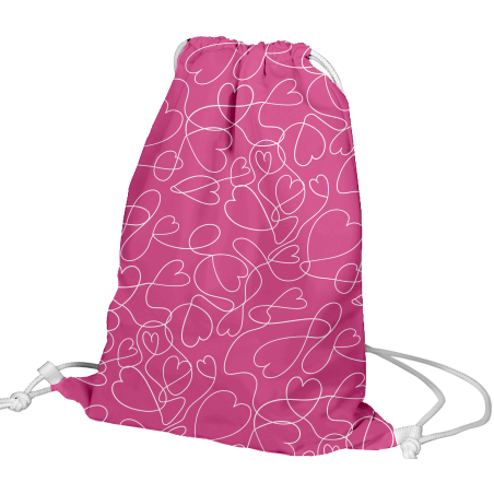 Plecak worek - pętla miłości