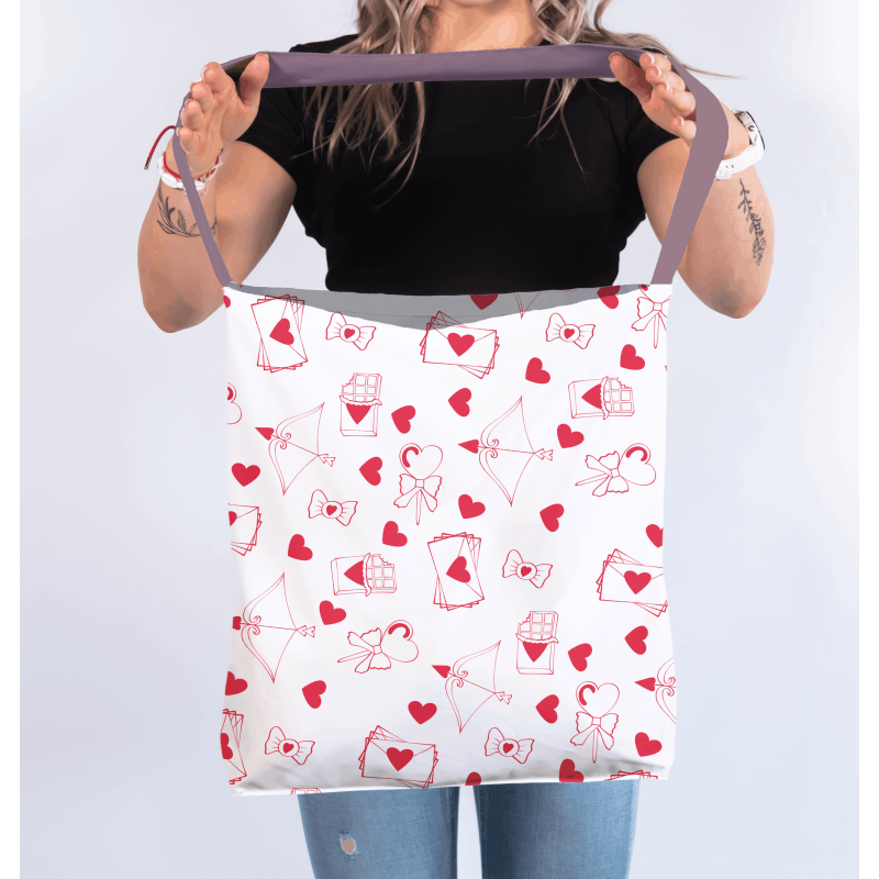 Torba harcerska na ramię - list miłosny