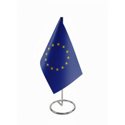 Flagietka – mała flaga Unii Europejskiej na stojaczku do biura i instytucji