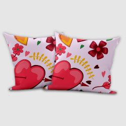 Poduszka 35x35cm „Strzała Amora” – dekoracyjna, z nadrukiem