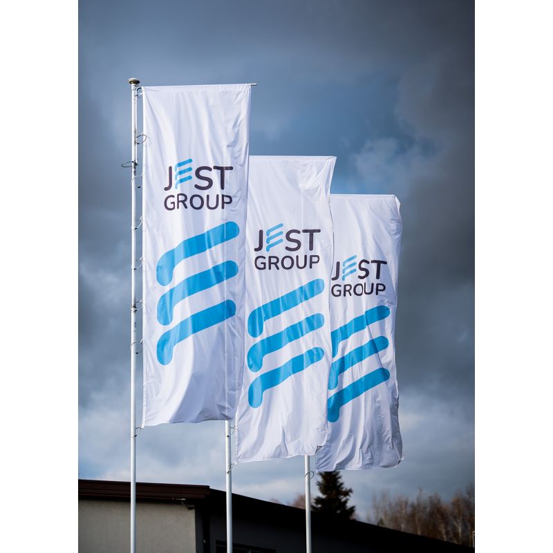 Maszt aluminiowy 12m - kompletny zestaw