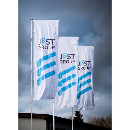 Maszt aluminiowy 12m - kompletny zestaw