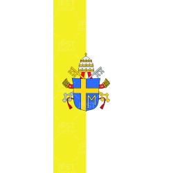 Baner papieski Jan Paweł II