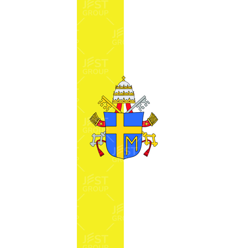 Baner papieski Jan Paweł II