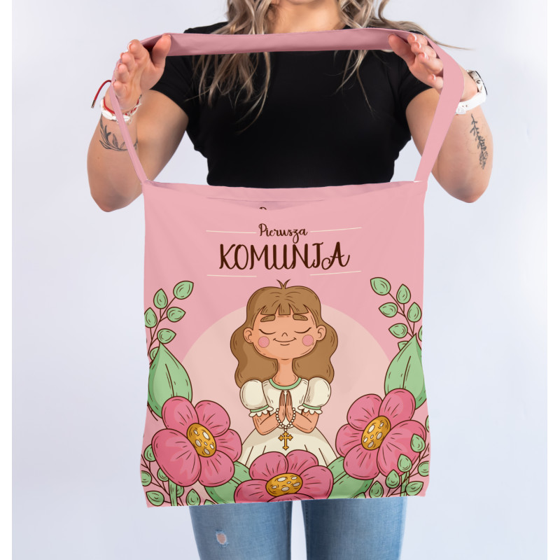 Torba na ramię "Kwiatowa komunia"