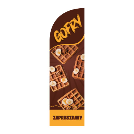 Żagiel reklamowy GOFRY